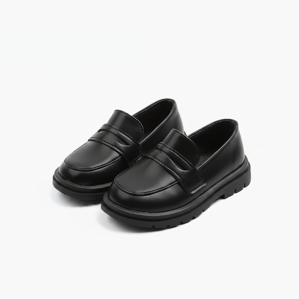 Mocassin printemps enfant avec silhouette basse et enfilage facile pour le quotidien