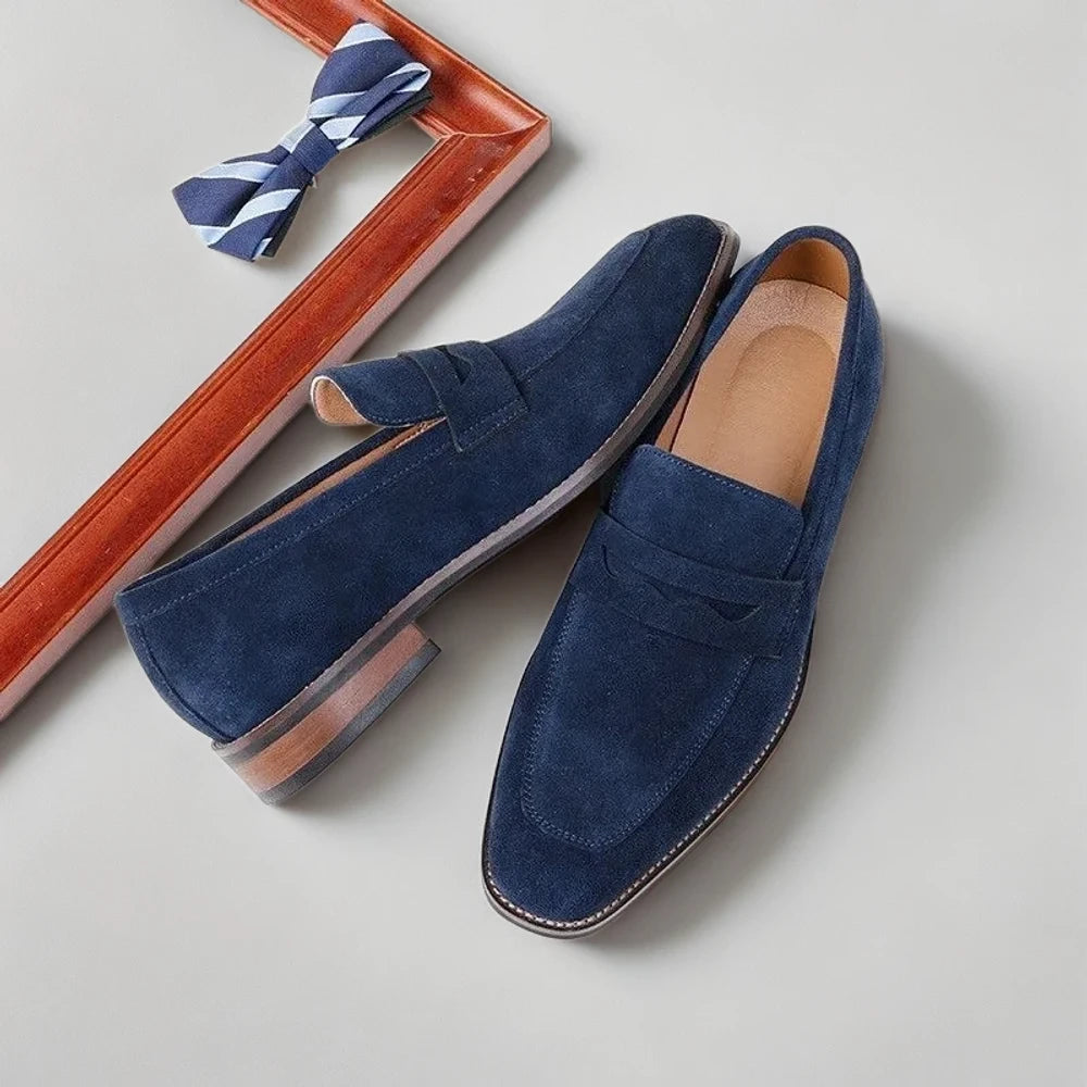 Semelle et structure du mocassin homme vue de dessous