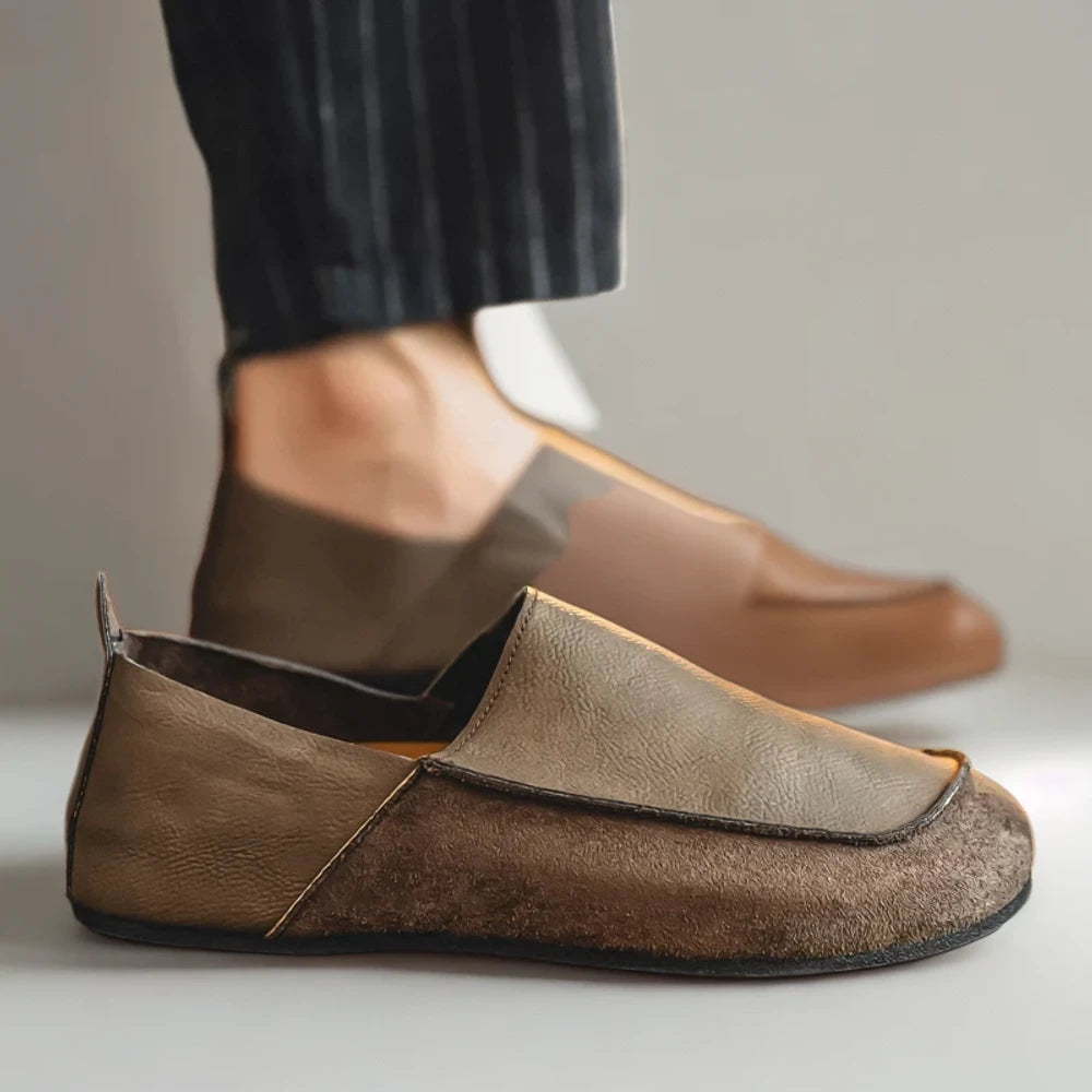 Mocassin homme en tissu parfait pour la détente et les déplacements