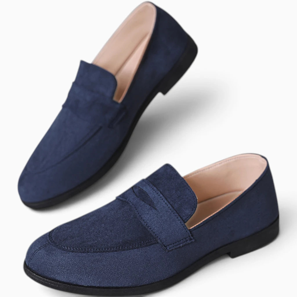 Collection mocassin homme 3 coloris, noir bleu et beige pour toutes occasions