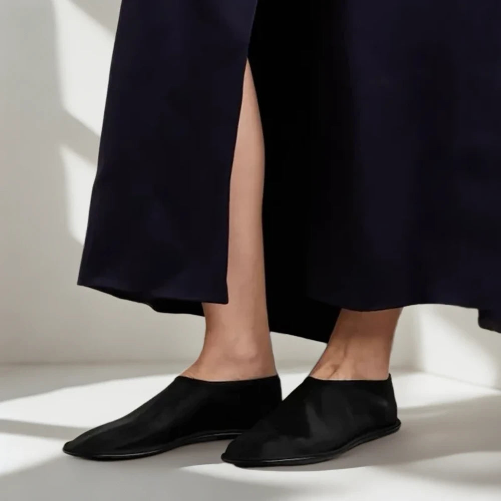 Mocassin fin confortable avec maille aérée, idéal pour les journées chaudes