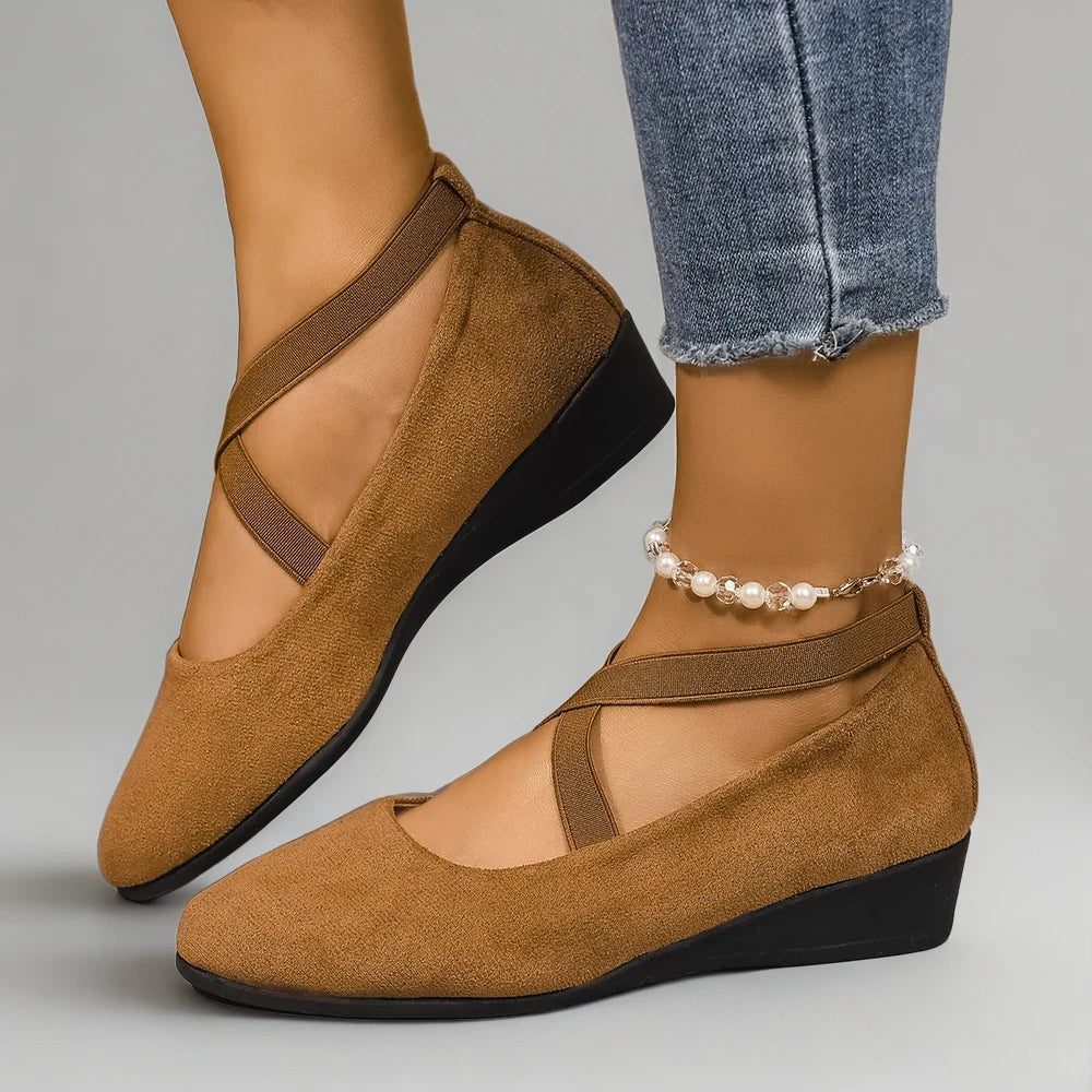 Chaussures mocassin ouvert femme découpe aérée pour l'été
