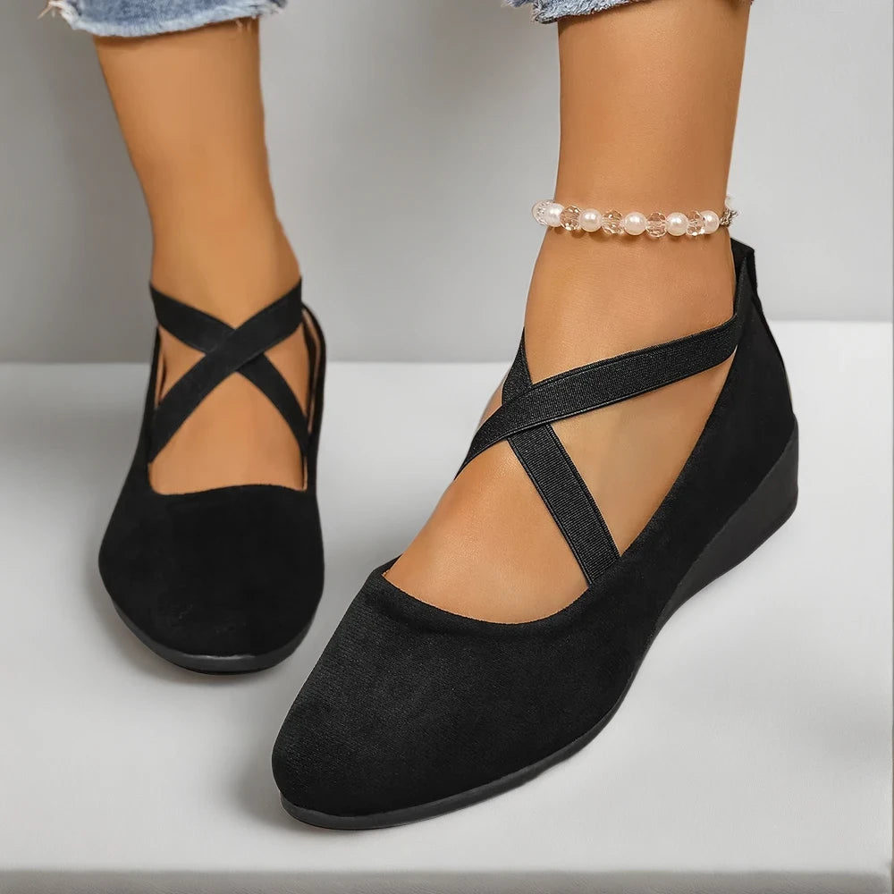Mocassins plats femme kaki teinte neutre polyvalente