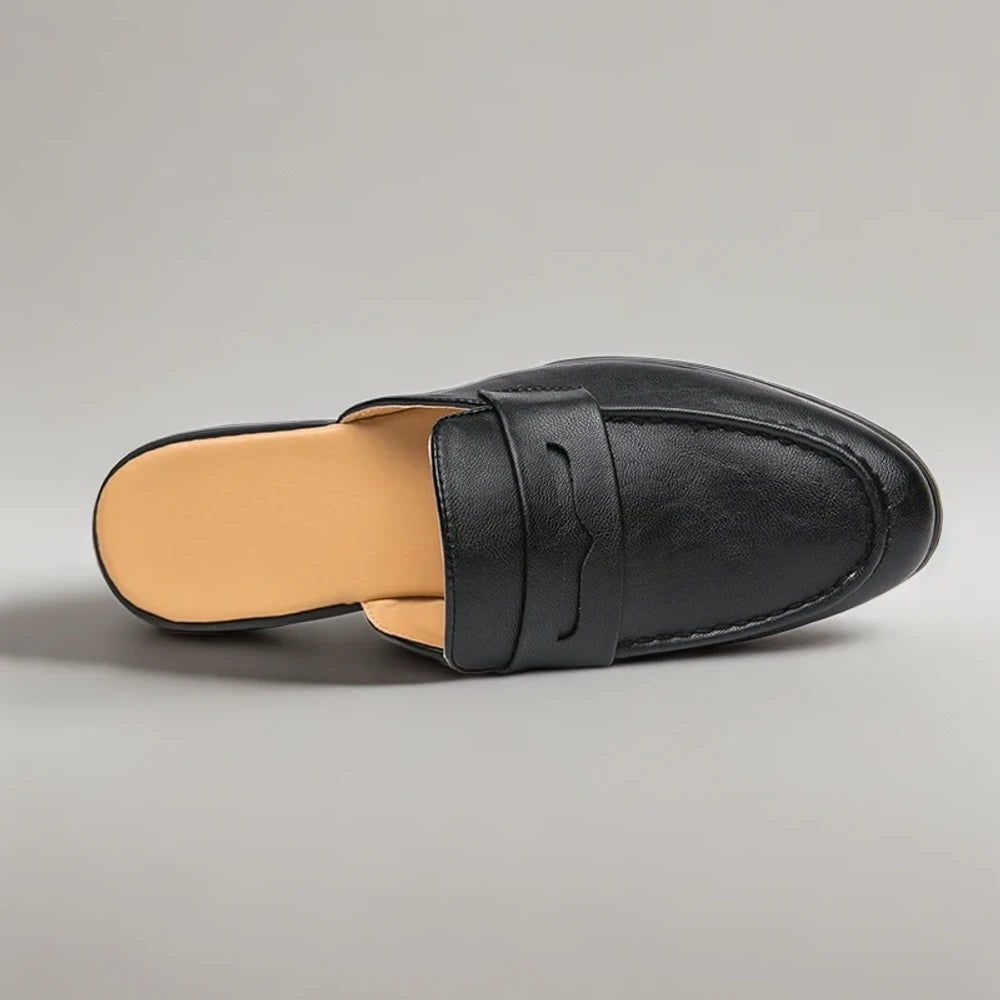 Shoes mocassins ouvert aromatisant l'air, style décontracté urbain